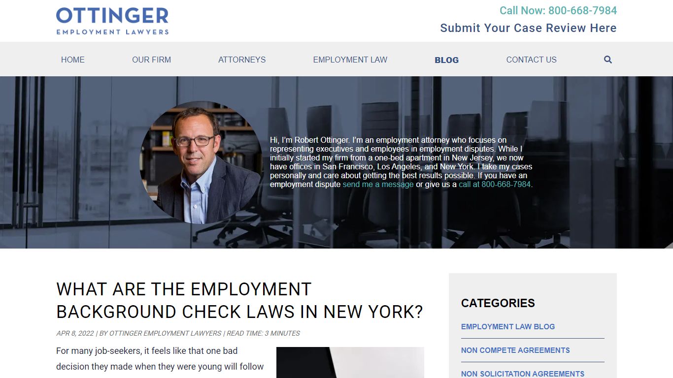 What Are the Employment Background Check Laws in New York?